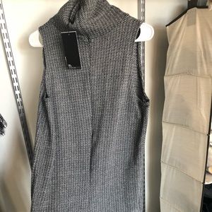 Zara sleeveless turtleneck romper